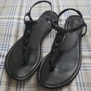 Black sandals